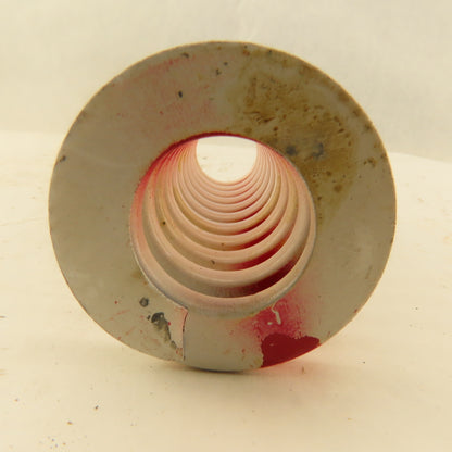 White Red Die Spring 7/8" ID x 2" OD  0.2195 Square Wire 4-1/2" Long