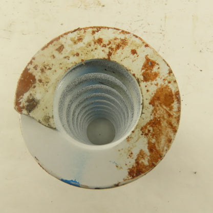 White Blue Die Spring 7/8" ID x 2" OD  0.1990 Square Wire 4-1/2" Long