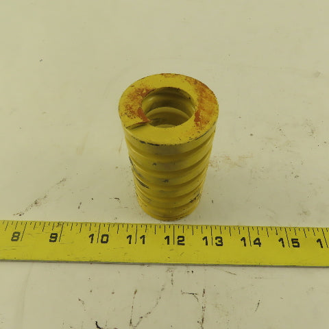 Yellow Die Spring 7/8" ID x 2" OD .3675" Wire 3-1/2" Long