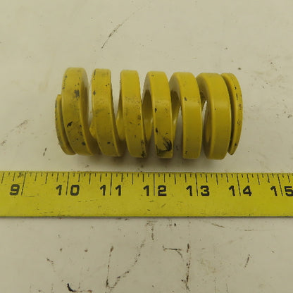 Yellow Die Spring 7/8" ID x 2" OD .3675" Wire 3-1/2" Long