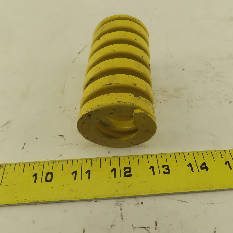 Yellow Die Spring 7/8" ID x 2" OD .3675" Wire 3-1/2" Long