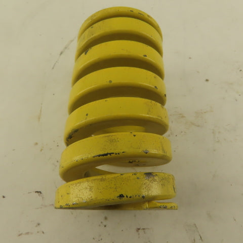 Yellow Die Spring 7/8" ID x 2" OD .3675" Wire 3-1/2" Long