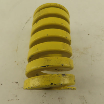 Yellow Die Spring 7/8" ID x 2" OD .3675" Wire 3-1/2" Long