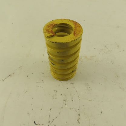 Yellow Die Spring 7/8" ID x 2" OD .3675" Wire 3-1/2" Long