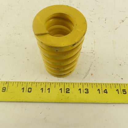 Yellow Die Spring 7/8" ID x 2" OD .3675" Wire 3" Long