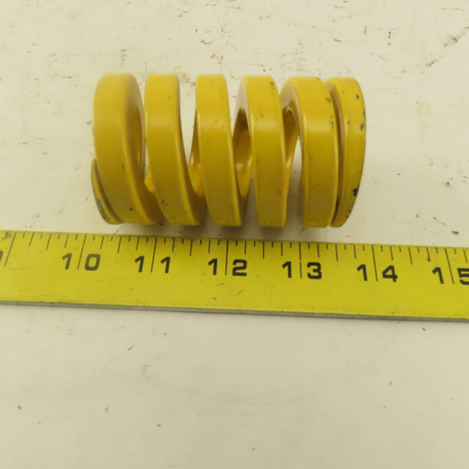 Yellow Die Spring 7/8" ID x 2" OD .3675" Wire 3" Long
