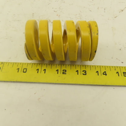 Yellow Die Spring 7/8" ID x 2" OD .3675" Wire 3" Long