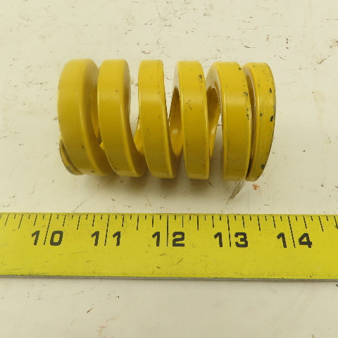 Yellow Die Spring 7/8" ID x 2" OD .3675" Wire 3" Long