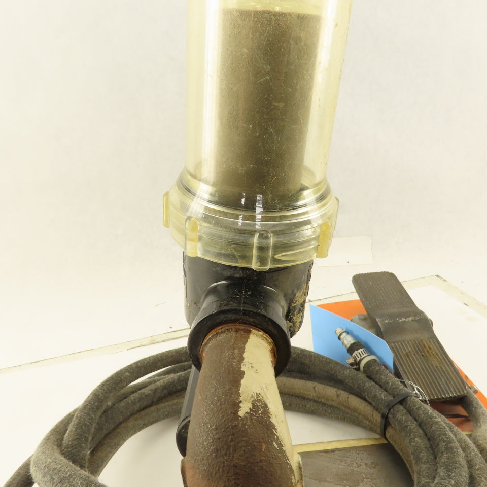 Strato-Vac 12" Square Neoprene Vacuum Cup PIAB Generator Air Switch Assembly