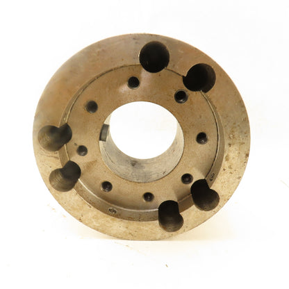 Mori Seiki SL 4 Spindle To Chuck Adapter For 8" Chuck 3-1/2" Thru Hole