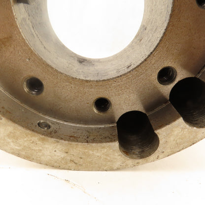 Mori Seiki SL 4 Spindle To Chuck Adapter For 8" Chuck 3-1/2" Thru Hole