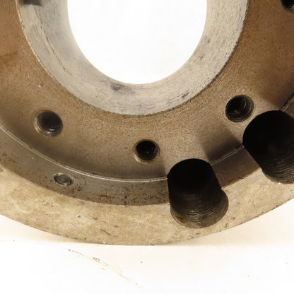 Mori Seiki SL 4 Spindle To Chuck Adapter For 8" Chuck 3-1/2" Thru Hole