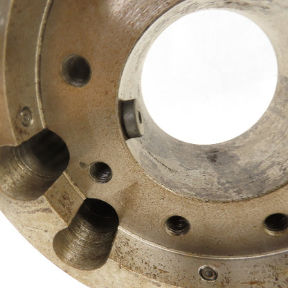 Mori Seiki SL 4 Spindle To Chuck Adapter For 8" Chuck 3-1/2" Thru Hole
