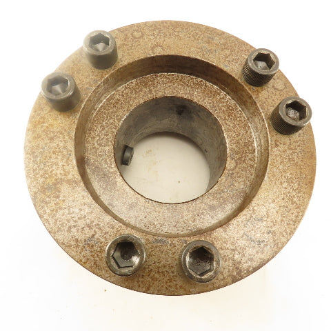 Mori Seiki SL 4 Spindle To Chuck Adapter For 8" Chuck 3-1/2" Thru Hole