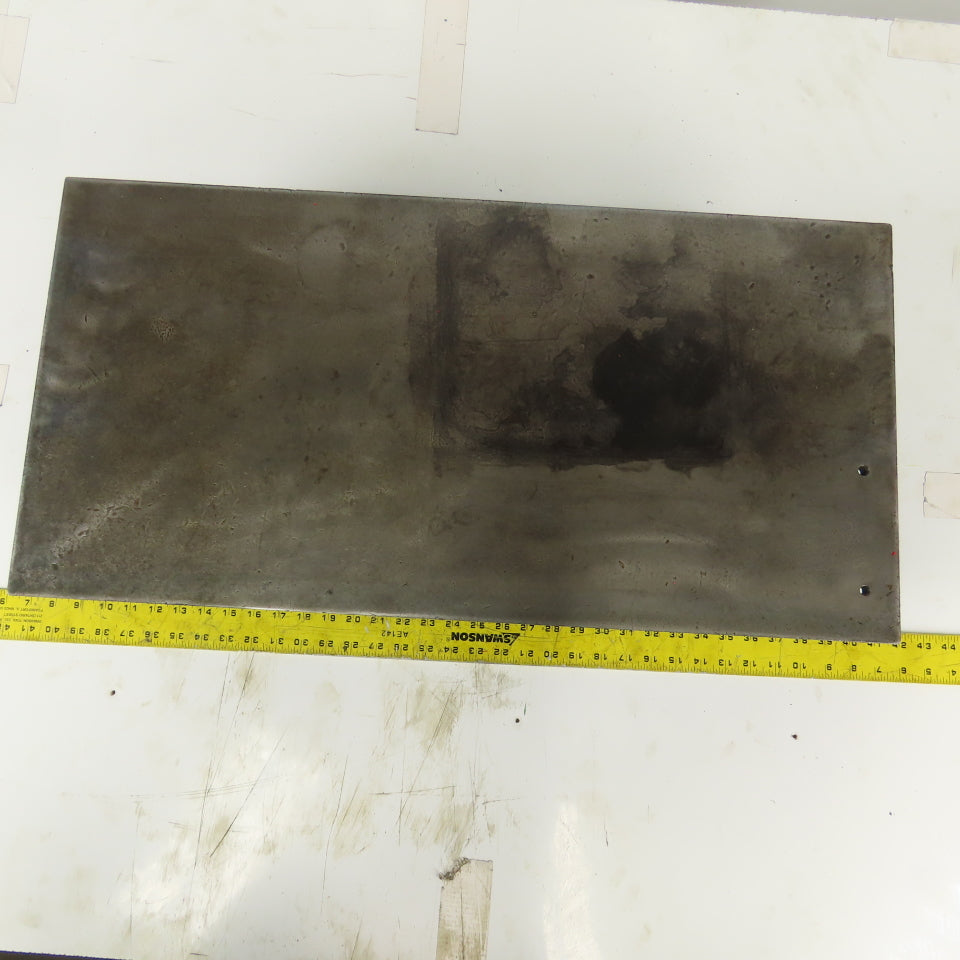 30" x 15" Cast Iron Webbed Miniature Layout Surface 5/8" Thick Ground Top