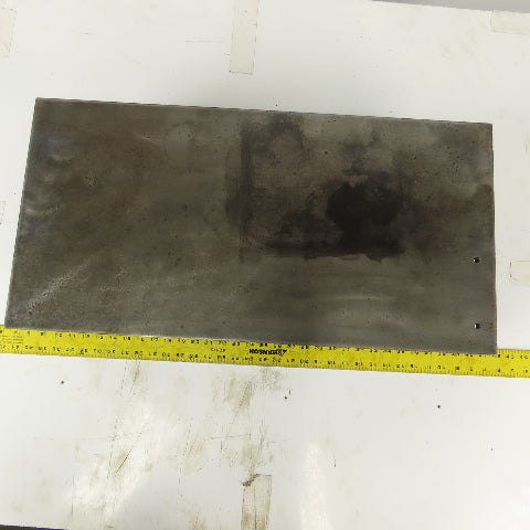30" x 15" Cast Iron Webbed Miniature Layout Surface 5/8" Thick Ground Top
