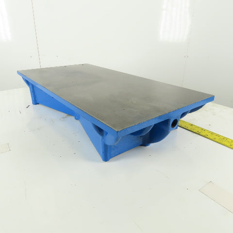 30" x 15" Cast Iron Webbed Miniature Layout Surface 5/8" Thick Ground Top