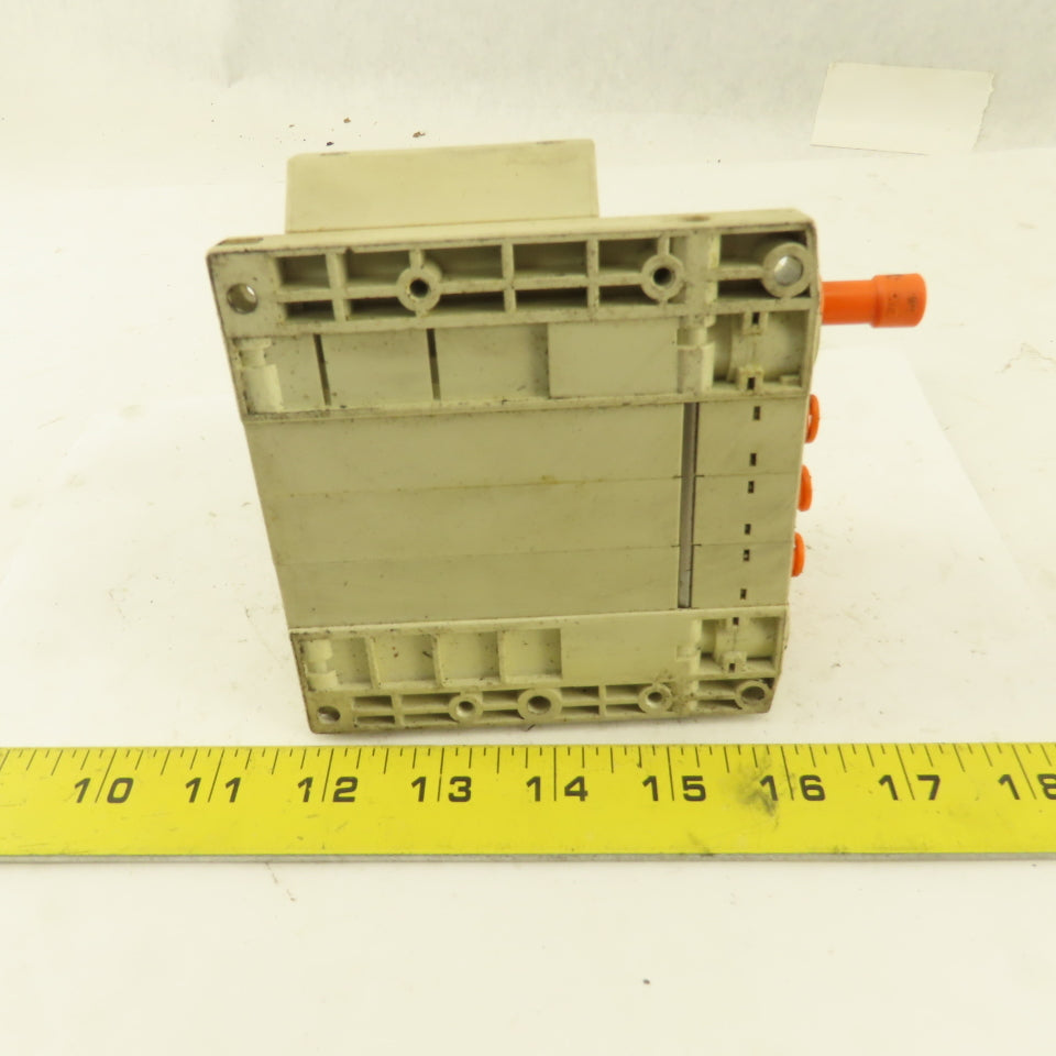 SMC SV2100-5FU SS5V2-16FD1-03B Solenoid Valve Bank Manifold 24 VDC