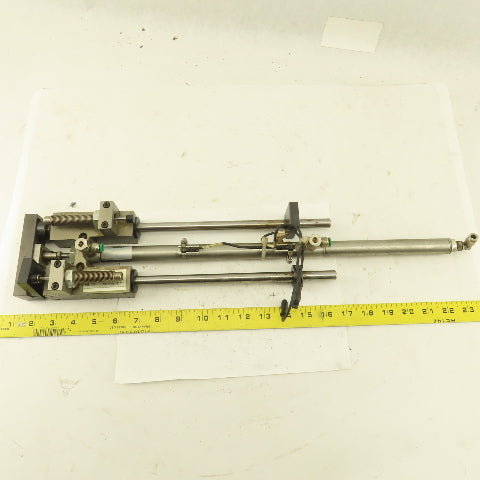Numatics 3/4" Bore 8-1/2" And 5" Double Length Stroke Guided Cylinder