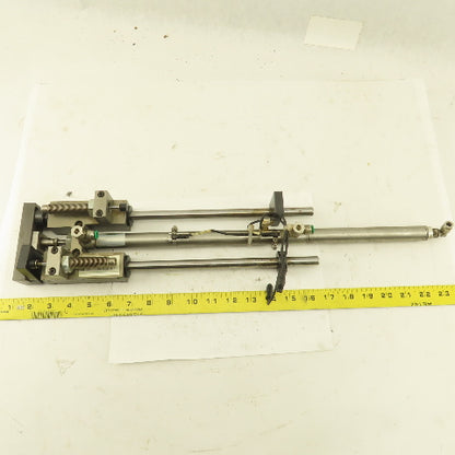 Numatics 3/4" Bore 8-1/2" And 5" Double Length Stroke Guided Cylinder