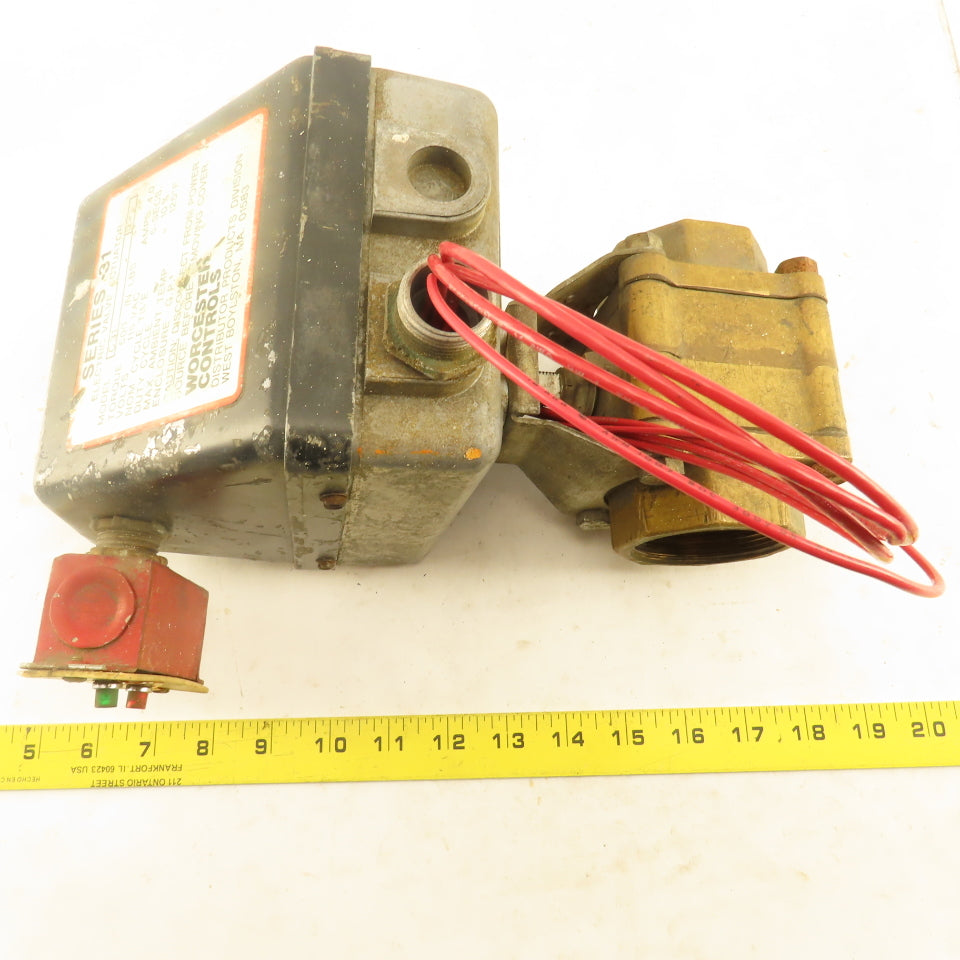 Worcester Controls C31 2" NPT Electric Valve Actuator 115V AC