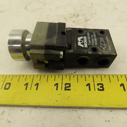 Mecman 550-053 2 Position Pneumatic Push Button Switch G1/8