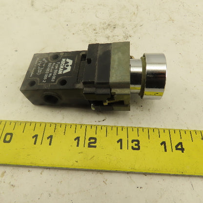 Mecman 550-053 2 Position Pneumatic Push Button Switch G1/8