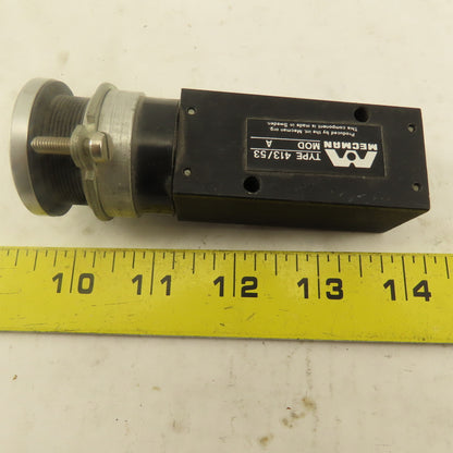Mecman Type 413/53 Mod A Pneumatic Push Button Switch