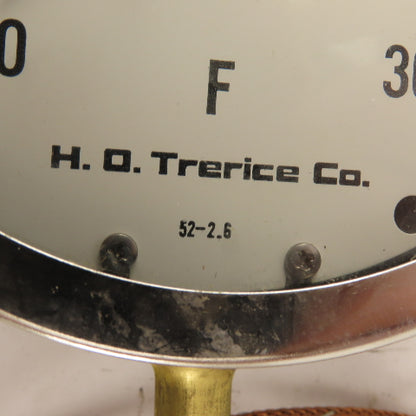 H. O. Trerice Co. 52-2.6 4-1/2" Dial Thermometer 30-300°F