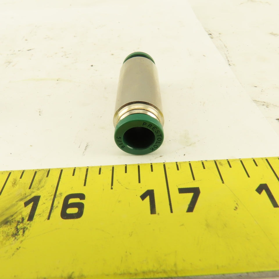 Prestolok 5/16" Tube X 5/16" Tube Brass Union Fitting Lot of 7