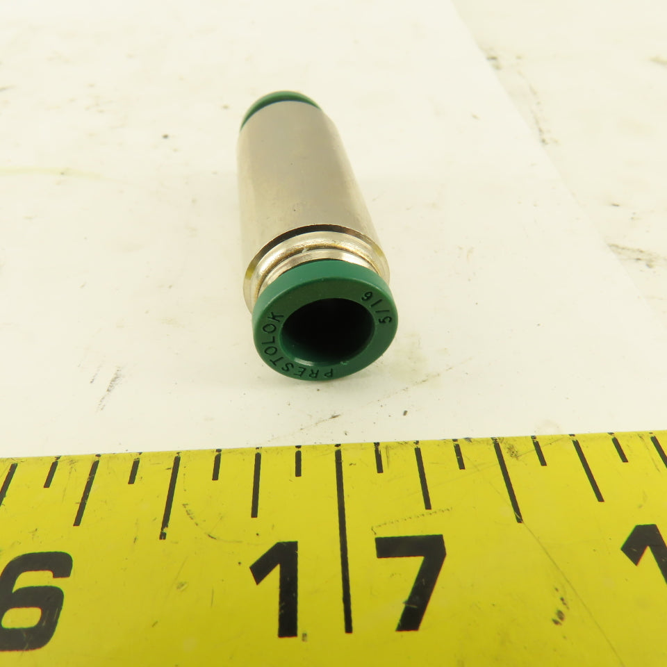 Prestolok 5/16" Tube X 5/16" Tube Brass Union Fitting Lot of 7