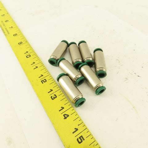 Prestolok 5/16" Tube X 5/16" Tube Brass Union Fitting Lot of 7