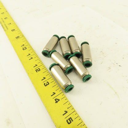 Prestolok 5/16" Tube X 5/16" Tube Brass Union Fitting Lot of 7