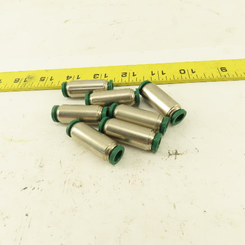 Prestolok 5/16" Tube X 5/16" Tube Brass Union Fitting Lot of 7