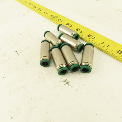 Prestolok 5/16" Tube X 5/16" Tube Brass Union Fitting Lot of 7