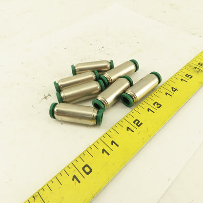 Prestolok 5/16" Tube X 5/16" Tube Brass Union Fitting Lot of 7