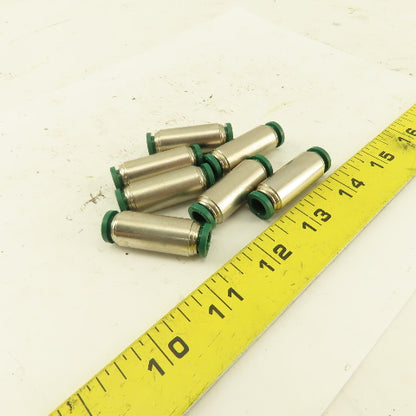 Prestolok 5/16" Tube X 5/16" Tube Brass Union Fitting Lot of 7