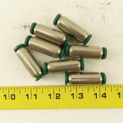 Prestolok 5/16" Tube X 5/16" Tube Brass Union Fitting Lot of 7