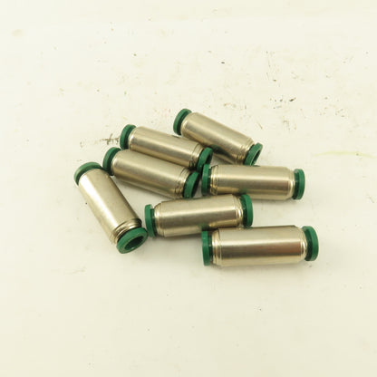 Prestolok 5/16" Tube X 5/16" Tube Brass Union Fitting Lot of 7