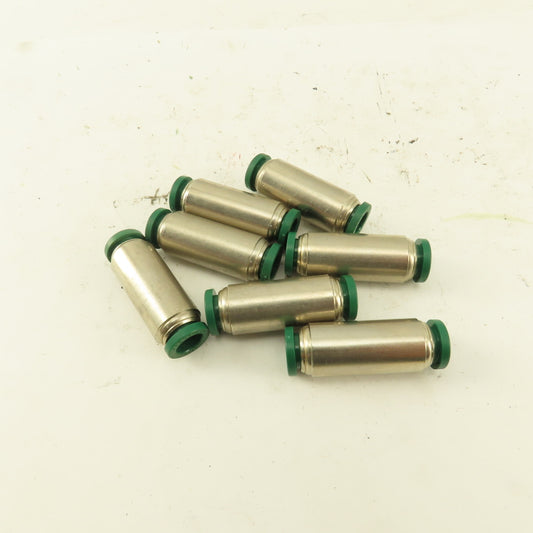 Prestolok 5/16" Tube X 5/16" Tube Brass Union Fitting Lot of 7