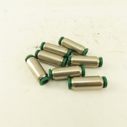 Prestolok 5/16" Tube X 5/16" Tube Brass Union Fitting Lot of 7