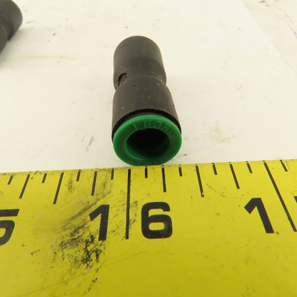 Legris 1/4" Tube x 5/16" Tube Nylon Union Fitting Lot of 10