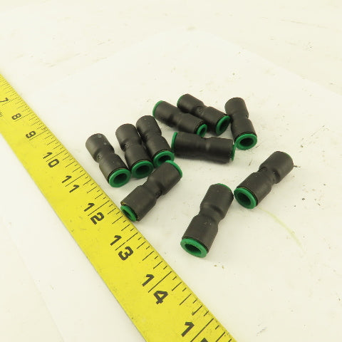 Legris 1/4" Tube x 5/16" Tube Nylon Union Fitting Lot of 10