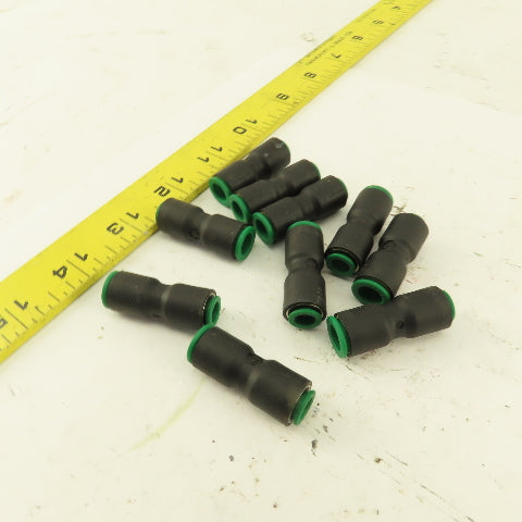 Legris 1/4" Tube x 5/16" Tube Nylon Union Fitting Lot of 10