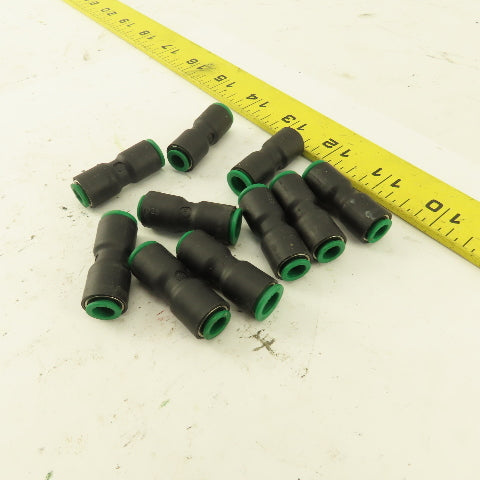 Legris 1/4" Tube x 5/16" Tube Nylon Union Fitting Lot of 10