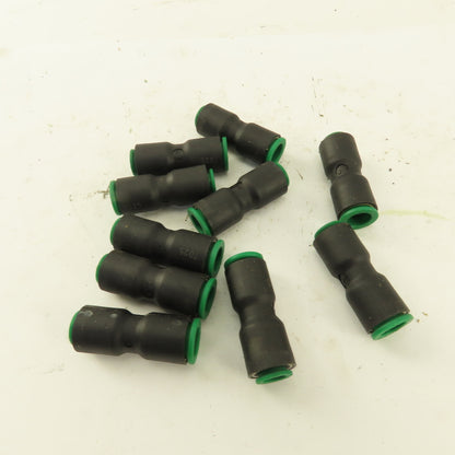 Legris 1/4" Tube x 5/16" Tube Nylon Union Fitting Lot of 10