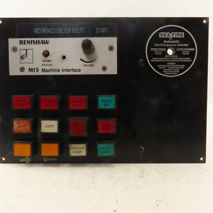 Renishaw M15 Machine Interface Operator Button Assembly Panel