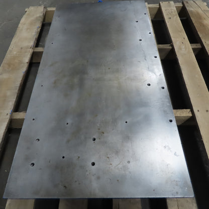 36" x 18" Cast Iron Webbed Layout Assembly Surface Table Top 1" Thick
