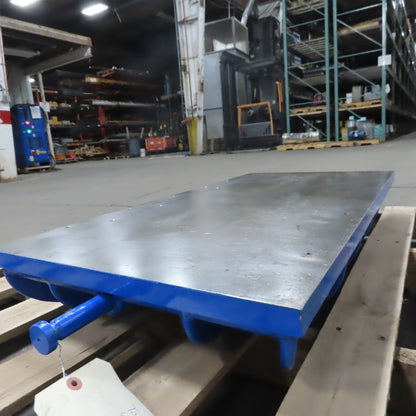 36" x 18" Cast Iron Webbed Layout Assembly Surface Table Top 1" Thick