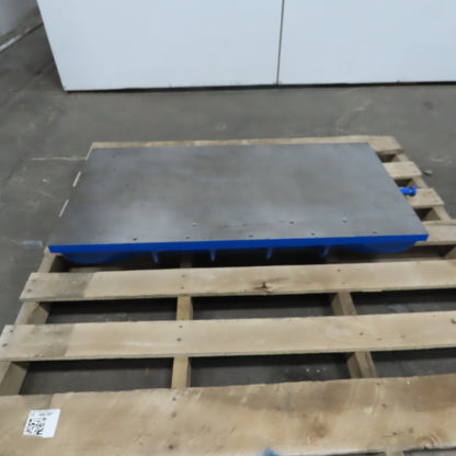 36" x 18" Cast Iron Webbed Layout Assembly Surface Table Top 1" Thick